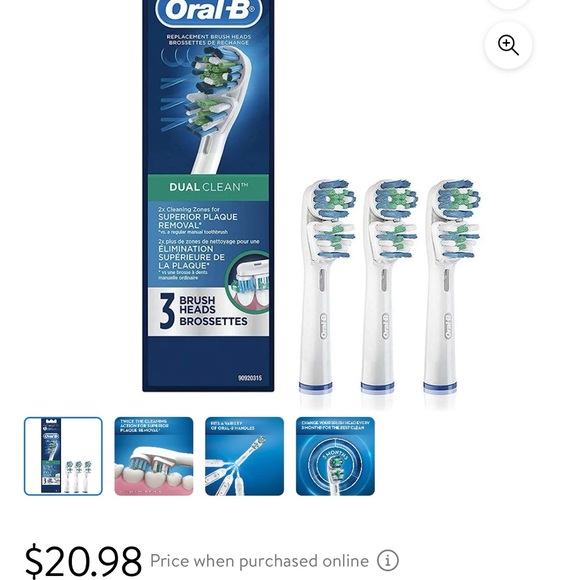 10 NEW Electric Toothbrush Replacement Heads - Picture 2 of 4